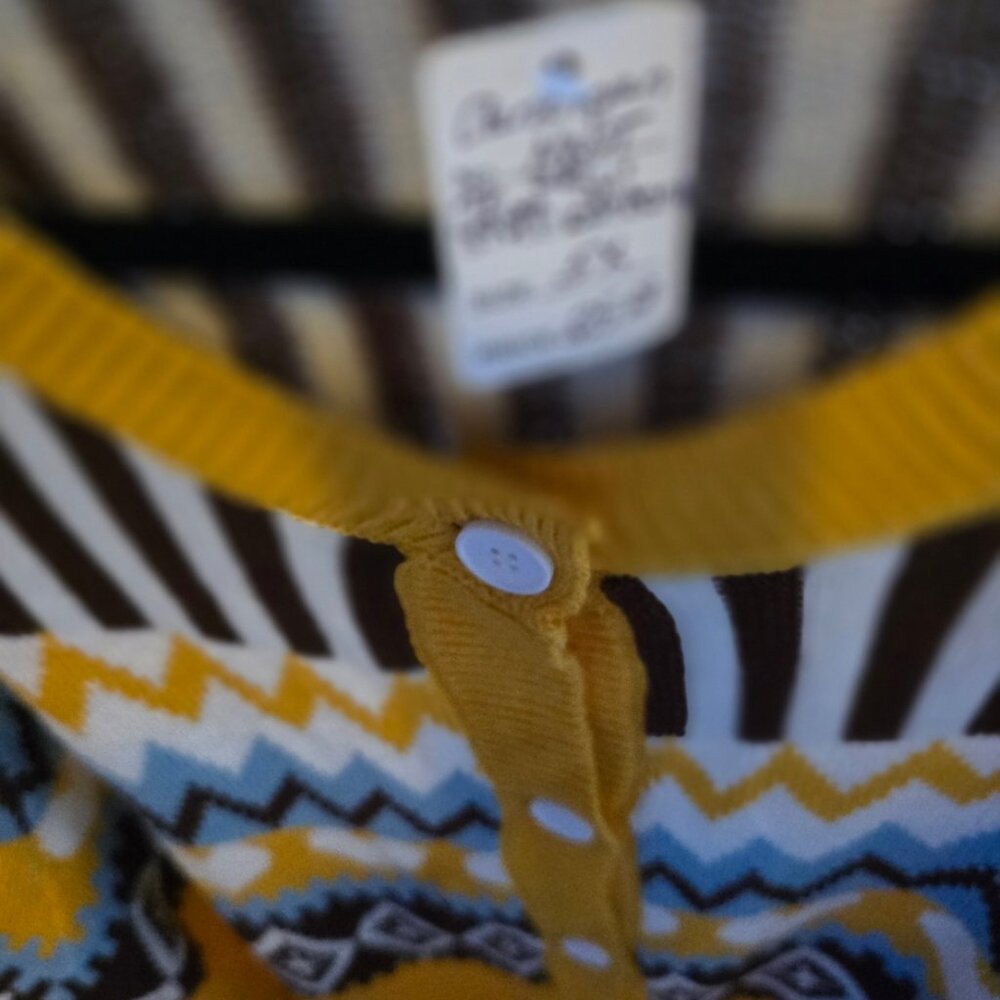 NWOT NO BRAND Burndt Yellow 5X